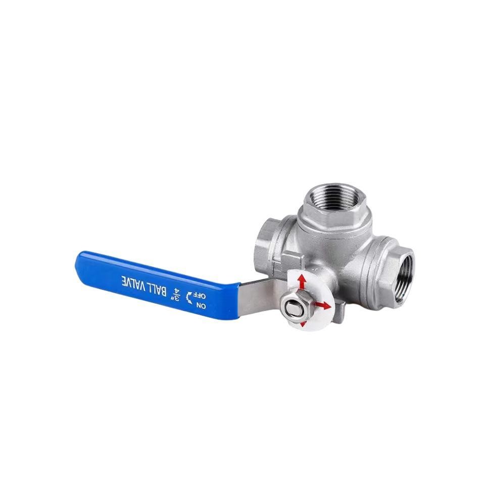 T/L Type 3-Way Ball Valve